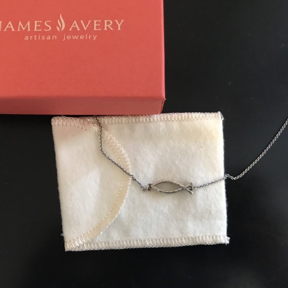 James Avery ichthus necklace RETIRED